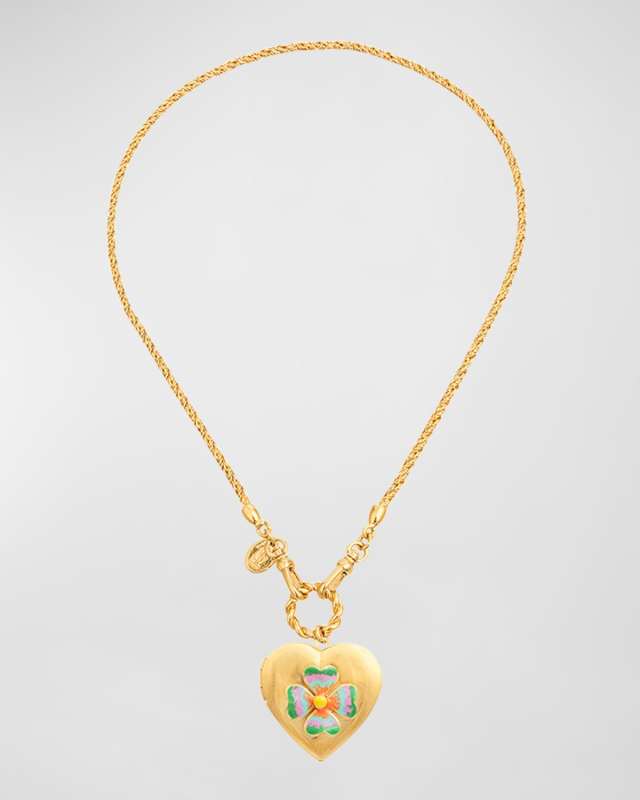 Lucky Love Locket Necklace